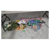 Lot of yard display signs etc