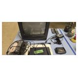 TV alarm clocks Christmas decorations etc