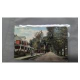 Postcard Seaford Delaware pine Street