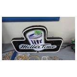 Miller Lite Miller Time Sign Does Not Light Up