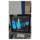 Vintage Alize vodka and cognac lighted sign 18x18