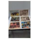 15 vintage lobby cards 14x11