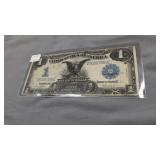 1899 $1 large silver certificate note