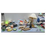 Fishing line lamp miscellaneous