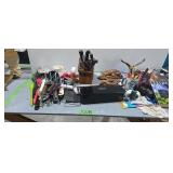 Kitchen utensils and books