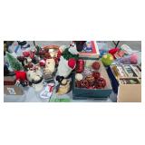 Lot of Christmas decorative items