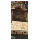 Small karaoke cabinet and box from Paris France