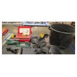 Tools erector set enamel steamer pot