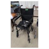 Drive aluminum transport wheelchair