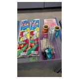 Vintage Snoopy kites etc