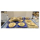 Hummel plates 1971 to 1980 with boxes