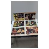 15 vintage lobby cards 14x11
