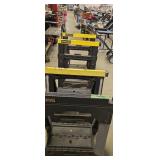 4 folding saw horses
