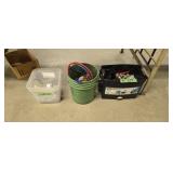 Refrigeration gauges brass fittings under table