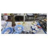 Lamps set of snowman Christmas decorations