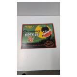 Picaninny freeze 5 cent metal sign 14 x11