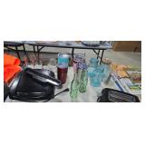 Mason jars toaster Coke bottles etc