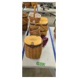 Four longaberger baskets