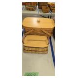 Pair of longaberger baskets