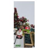 Christmas decorative items lights small tree