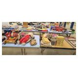 Vintage toys advertising tins doll etc