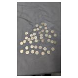 44 Roosevelt silver dimes