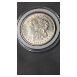 1921 Morgan silver dollar