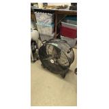 Central machinery roll around fan