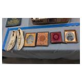 Vintage photos and child shoes