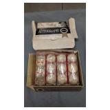 Box of vintage autographed Wilson golf balls by