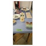 Longaberger cookie molds six flags doll Fenton