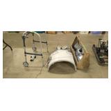 Walker wooden tool Box etc