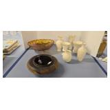 Lenox vases carnival bowl etc