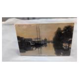 Postcard Laurel Delaware the harbor