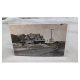 Postcard Newark Delaware railroad Depot