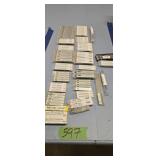 Morris and YG taps various sizes new