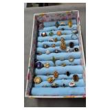 Vintage costume jewelry rings