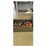 Trunk Full Of Vintage Advertising Tins