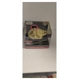 Star wars millennium falcon night glow alarm clock