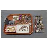 Costume jewelry and watches