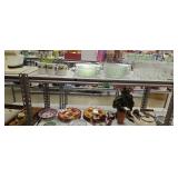 Goofus glass plates bowl miscellaneous glassware