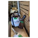 Gun Stock With Bag Of Empty Shotgun Shells