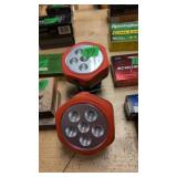 Pair of magnetic halogen lights