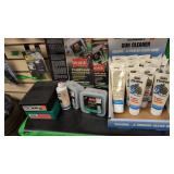 Items on wall clamp and clean ammo clips RCBS