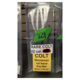 Rare coat woodsman first issue pre-war brass