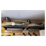 Pair Of New Cork Goose Decoys