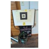 Target stand bucket as shown