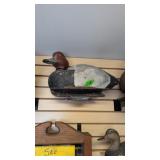 Vintage Redhead Duck Cork Decoy Large