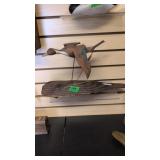 Wooden Carved Duck Decoy By Walt Deputy