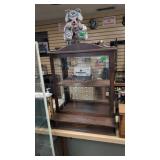 Antique Sundstrand Speed Display Case With Bear